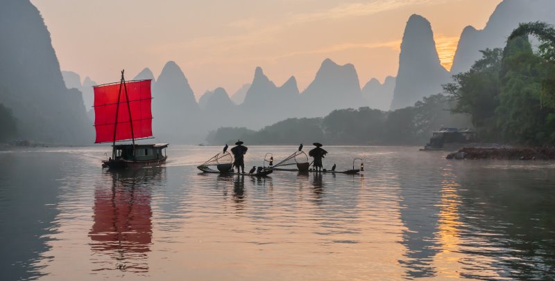 Cina - Guilin - Fiume Li