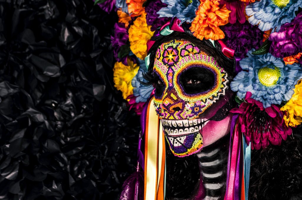 Messico - maschera dia des muertos