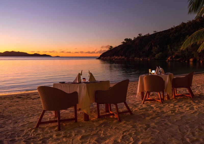 Seychelles - Praslin Isl. - L'Archipel - Restaurant La Gigolette