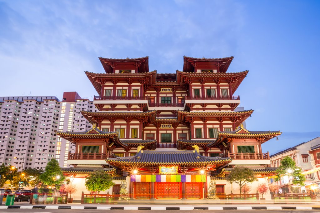 Singapore - Buddha tooth relic temple