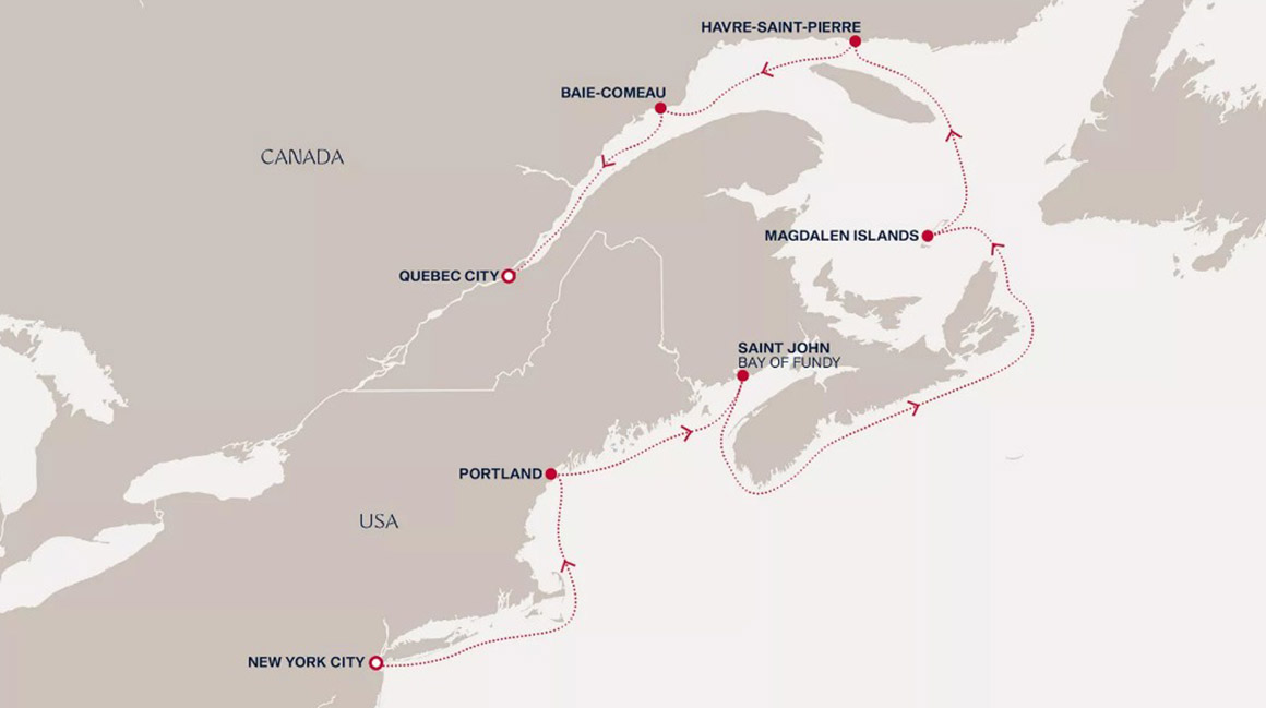 Dall'energia di New York a Quebec City